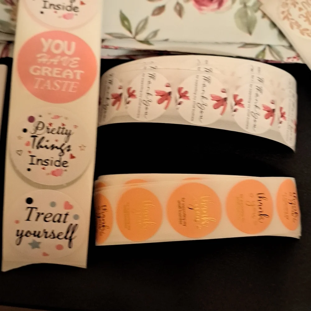 250 piece shipping bundle with-12×15.5 polymailers and stickers